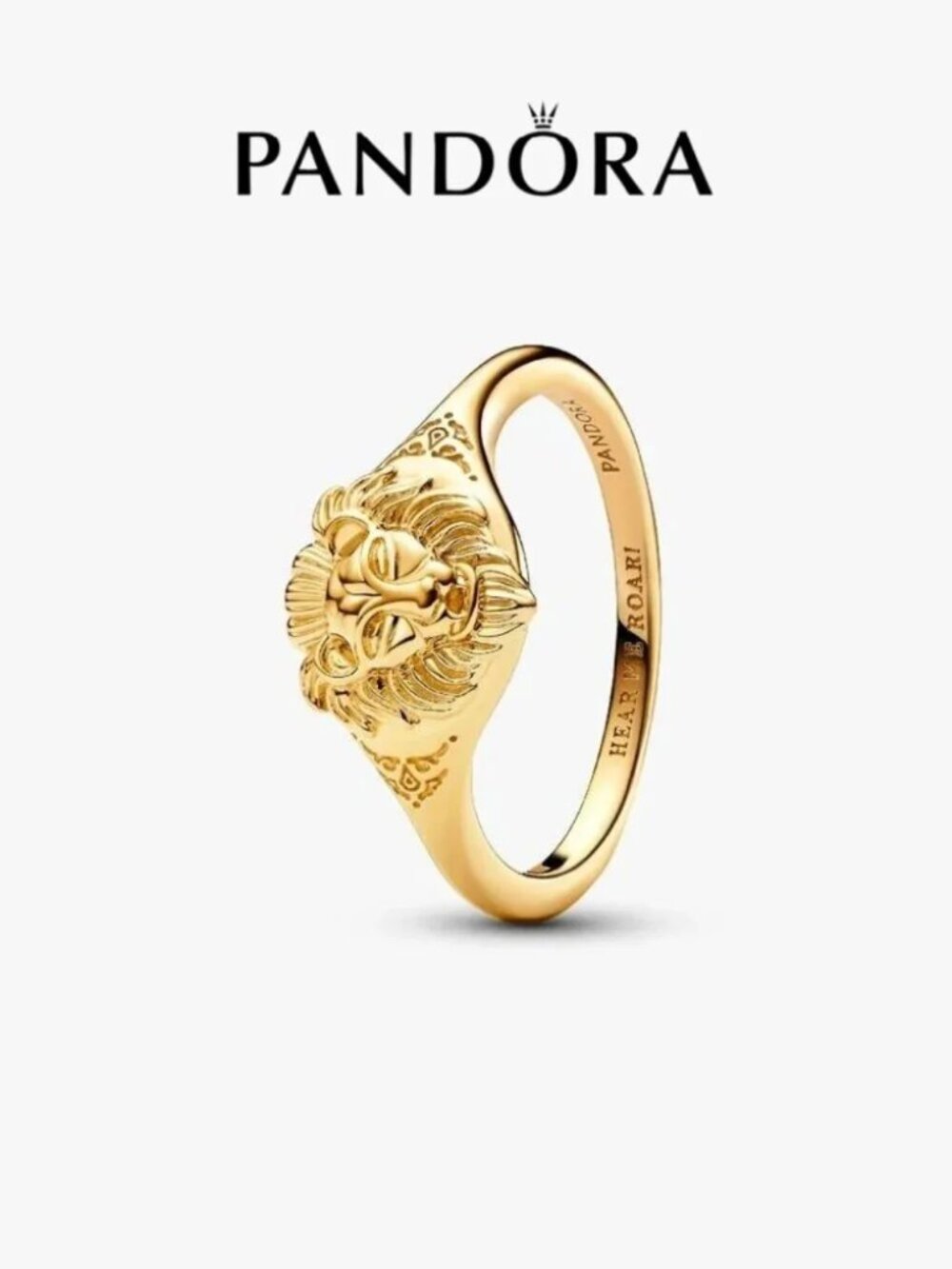 Pandora Game of Thrones Lannister Lion Ring